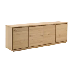 Buffet bois 4 portes 203 cm Albin