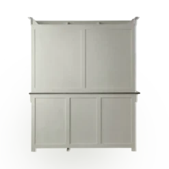 Buffet vaisselier bois massif 6 portes 3 tiroirs Embellie