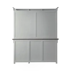 Buffet vaisselier bois massif 6 portes 3 tiroirs Embellie