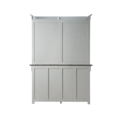 Buffet vaisselier bois massif 4 portes 3 tiroirs Embellie