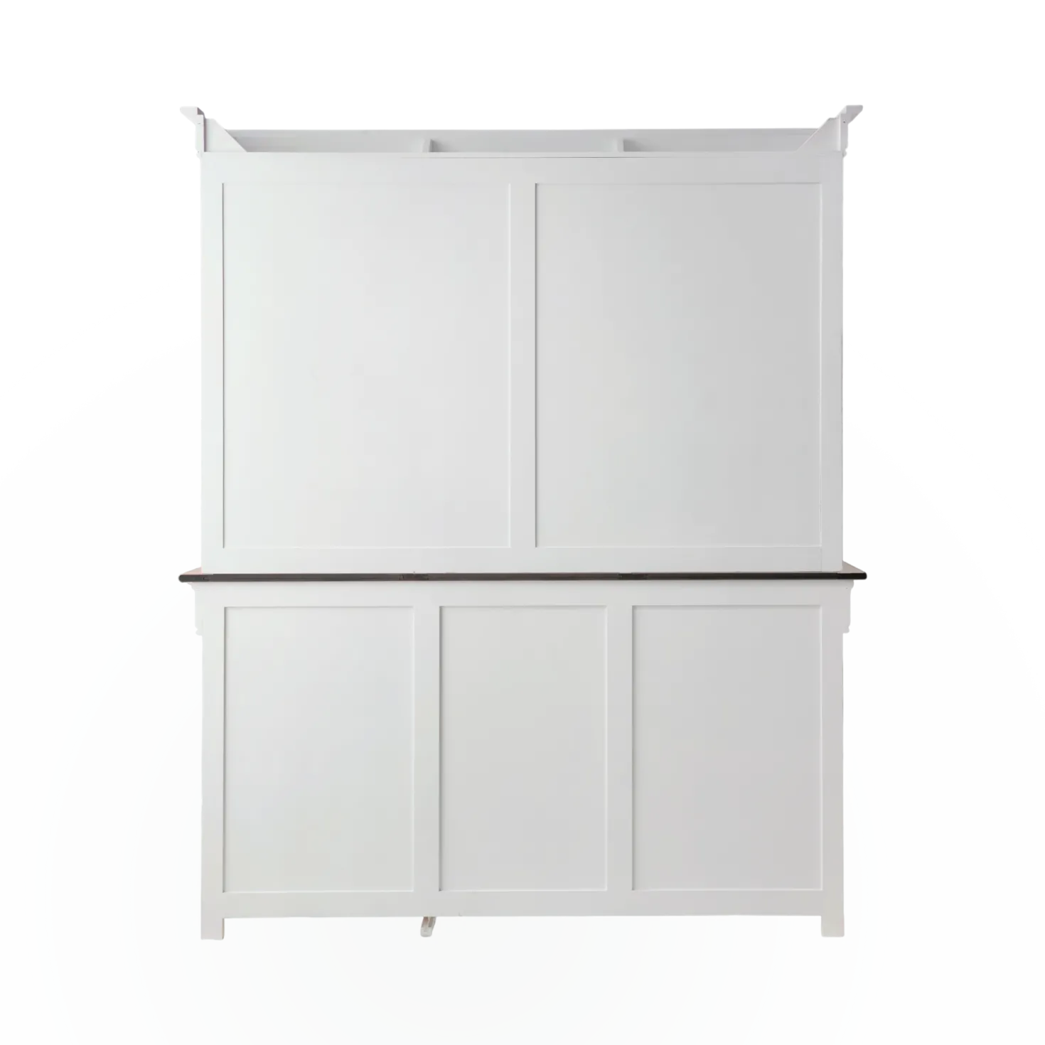 Buffet vaisselier bois massif 6 portes 3 tiroirs Embellie