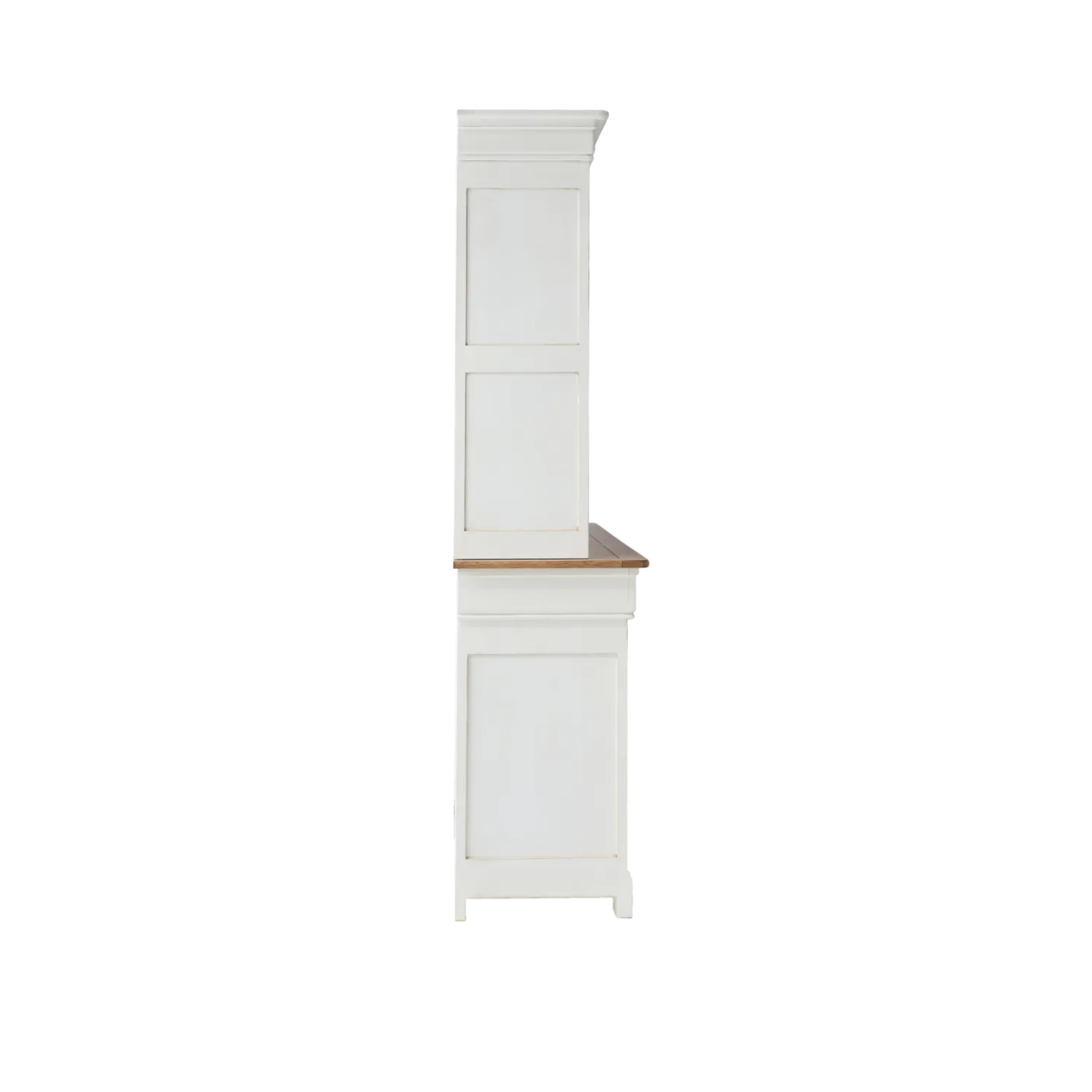 Buffet vaisselier bois massif 6 portes 3 tiroirs Embellie