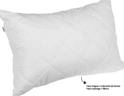 BULTEX Oreiller Confort 2 en 1