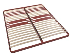 BULTEX Sommier cadre métal à lattes 5 zones 4 cm Morpho