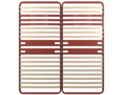 BULTEX Sommier cadre métal à lattes 5 zones 4 cm Morpho