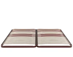 BULTEX Sommier cadre métal à lattes 5 zones 4 cm Morpho
