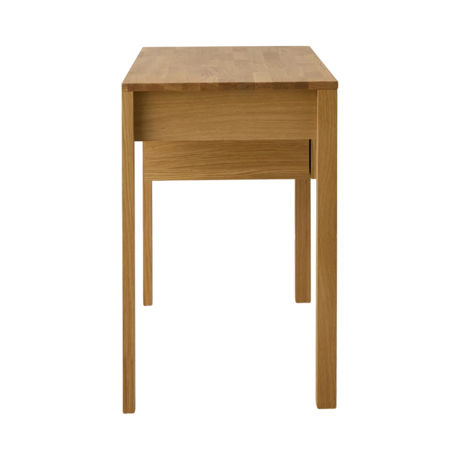 Bureau chêne massif 2 tiroirs Luminescence