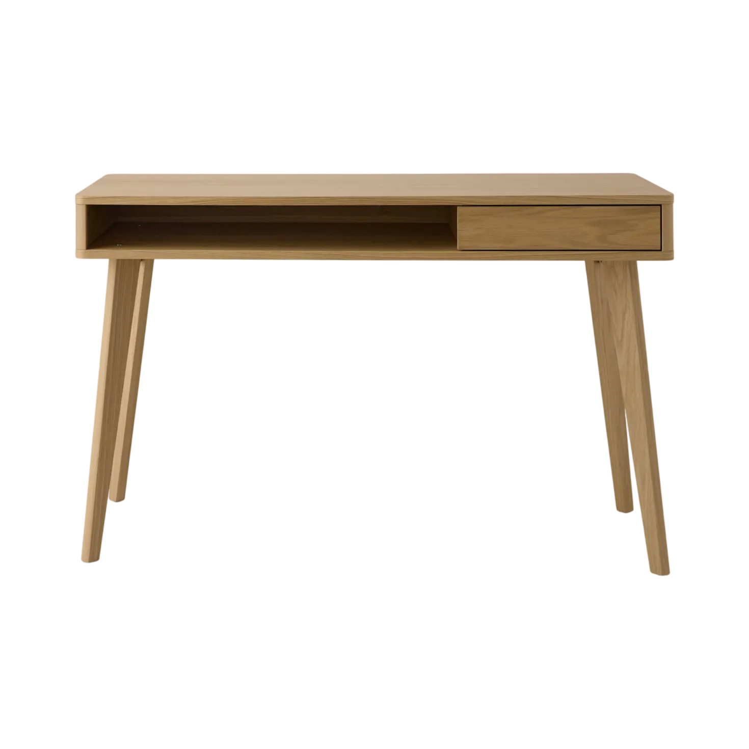Bureau 1 tiroir bois Atia