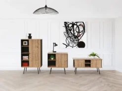 BURONOMIC Meuble bas 2 portes Alto