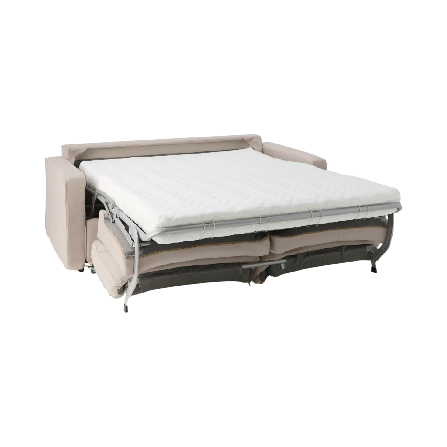 Canapé convertible coton/lin déhoussable Margot