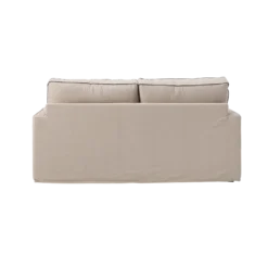 Canapé convertible coton/lin déhoussable Margot