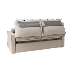 Canapé convertible coton/lin déhoussable Margot