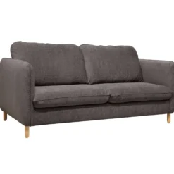 Canapé convertible tissu chenillé Portimo