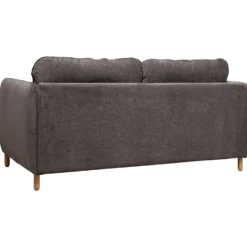 Canapé convertible tissu chenillé Portimo