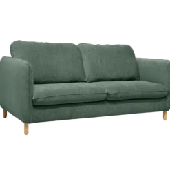 Canapé convertible tissu chenillé Portimo