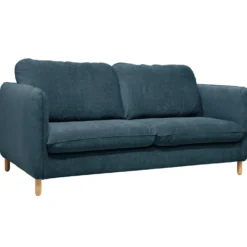 Canapé convertible tissu chenillé Portimo