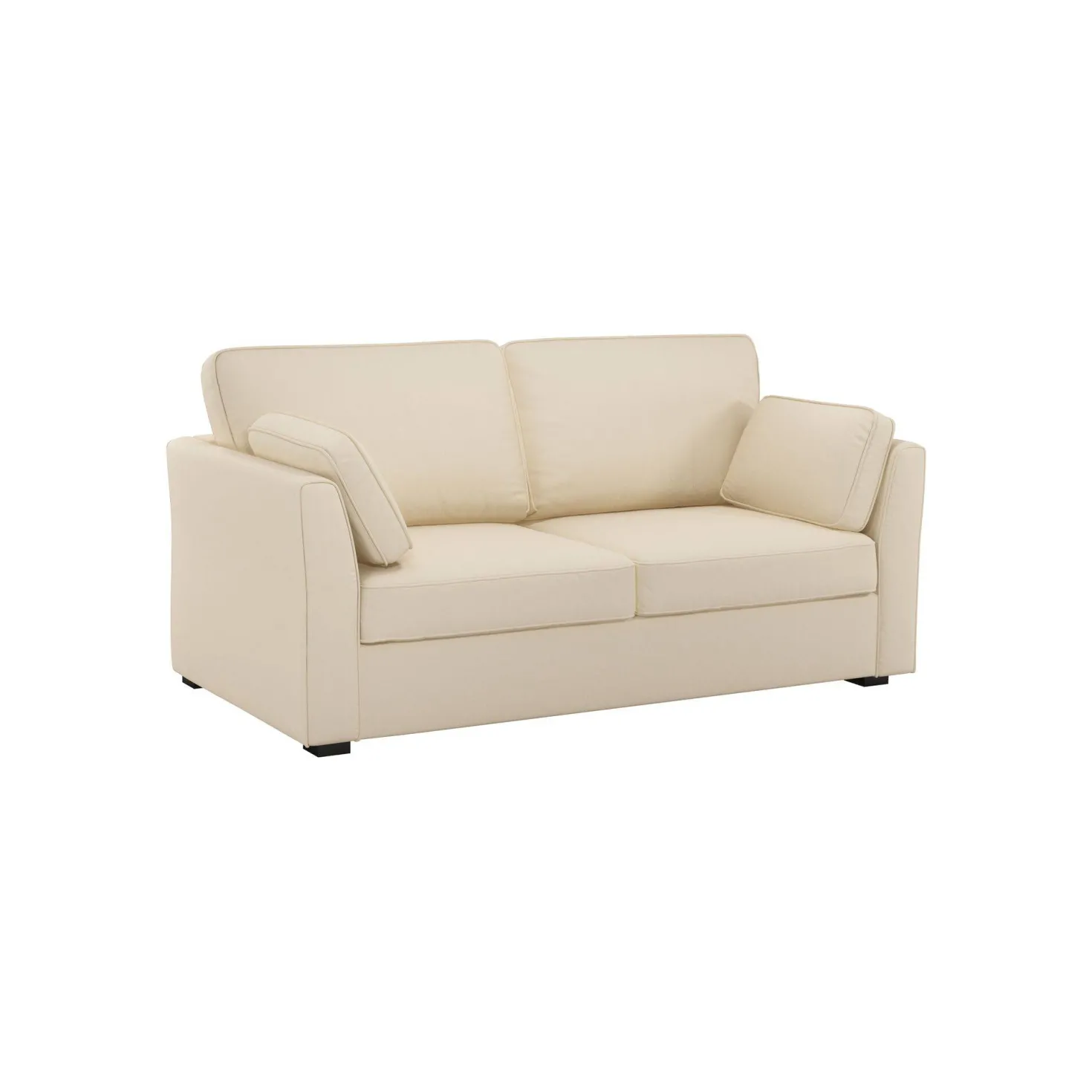 Canapé convertible tissu coton déhoussable Marbella