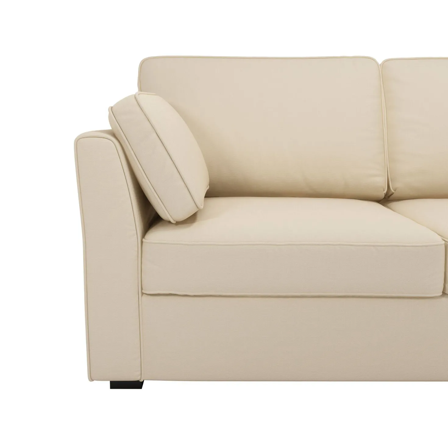 Canapé convertible tissu coton déhoussable Marbella