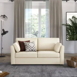 Canapé convertible tissu coton déhoussable Marbella