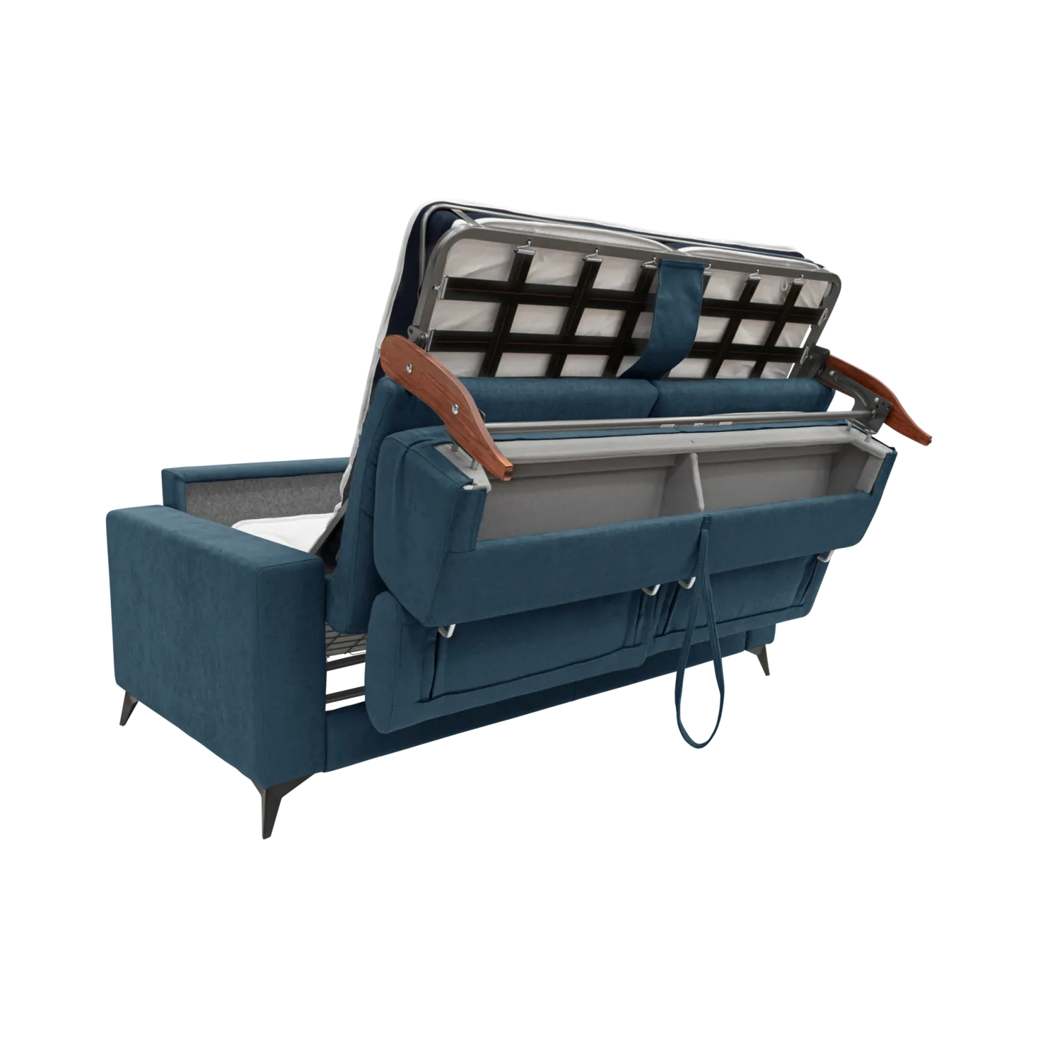 Canapé convertible tissu déhoussable Alden