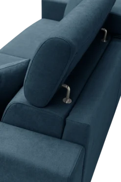 Canapé convertible tissu déhoussable Alden