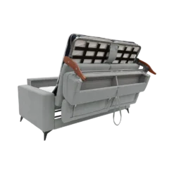 Canapé convertible tissu déhoussable Alden