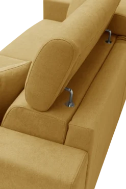 Canapé convertible tissu déhoussable Alden