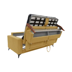 Canapé convertible tissu déhoussable Alden