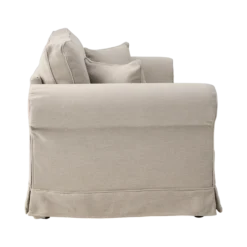 Canapé convertible tissu déhoussable Naxos