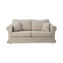 Canapé convertible tissu déhoussable Naxos