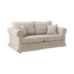 Canapé convertible tissu déhoussable Naxos