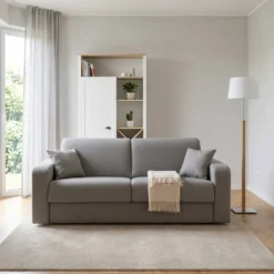 Canapé convertible tissu déhoussable Alizée