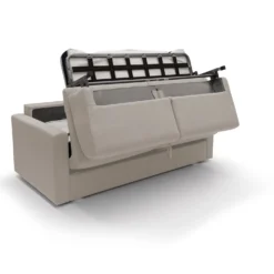 Canapé convertible tissu déhoussable Aubin