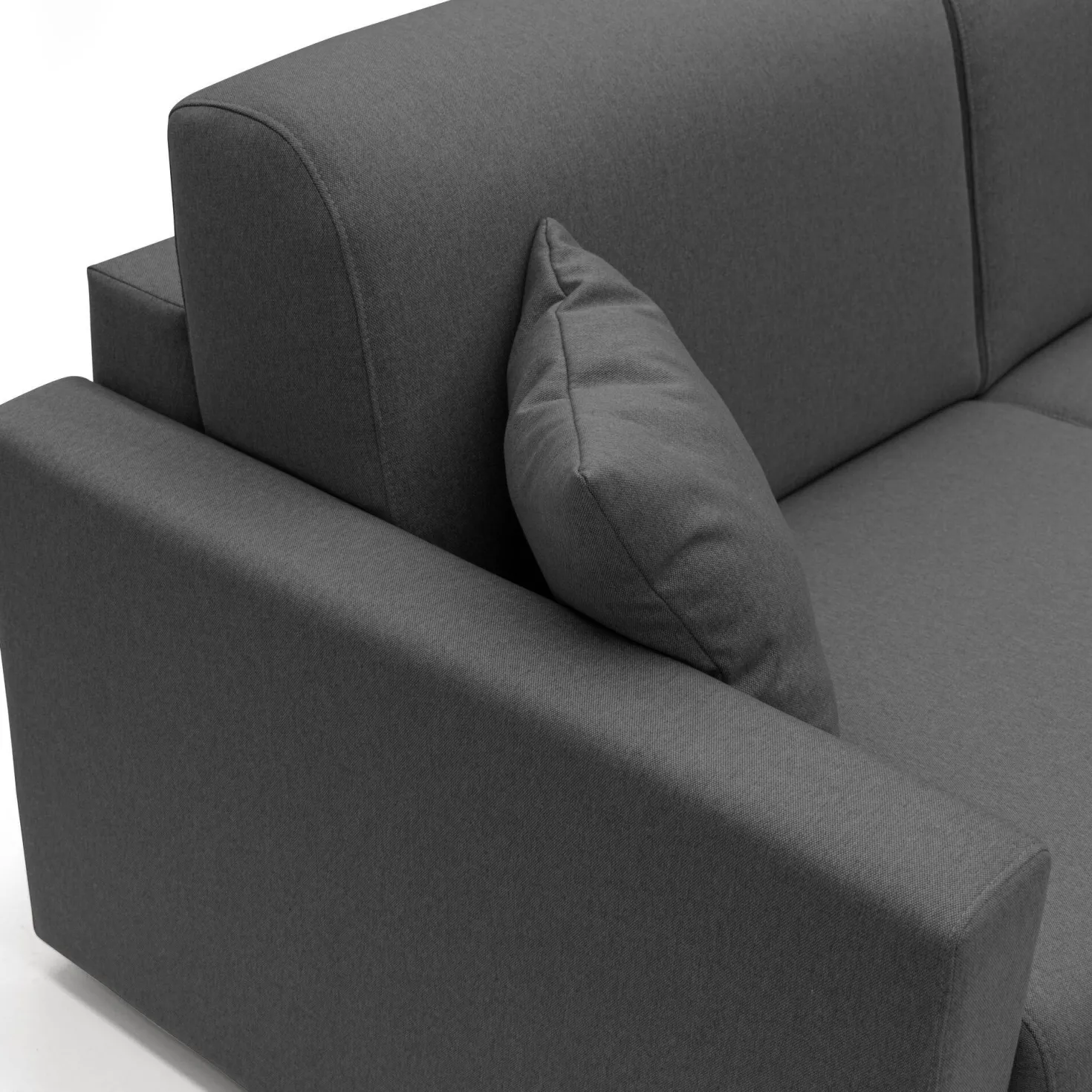 Canapé convertible tissu déhoussable Aubin