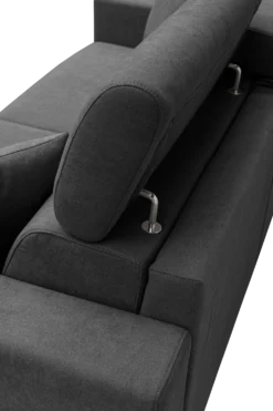 Canapé convertible tissu déhoussable Alden