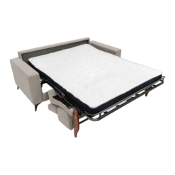Canapé convertible tissu recyclé déhoussable Alden