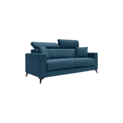 Canapé convertible tissu recyclé déhoussable Alden
