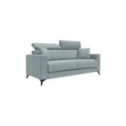 Canapé convertible tissu recyclé déhoussable Alden