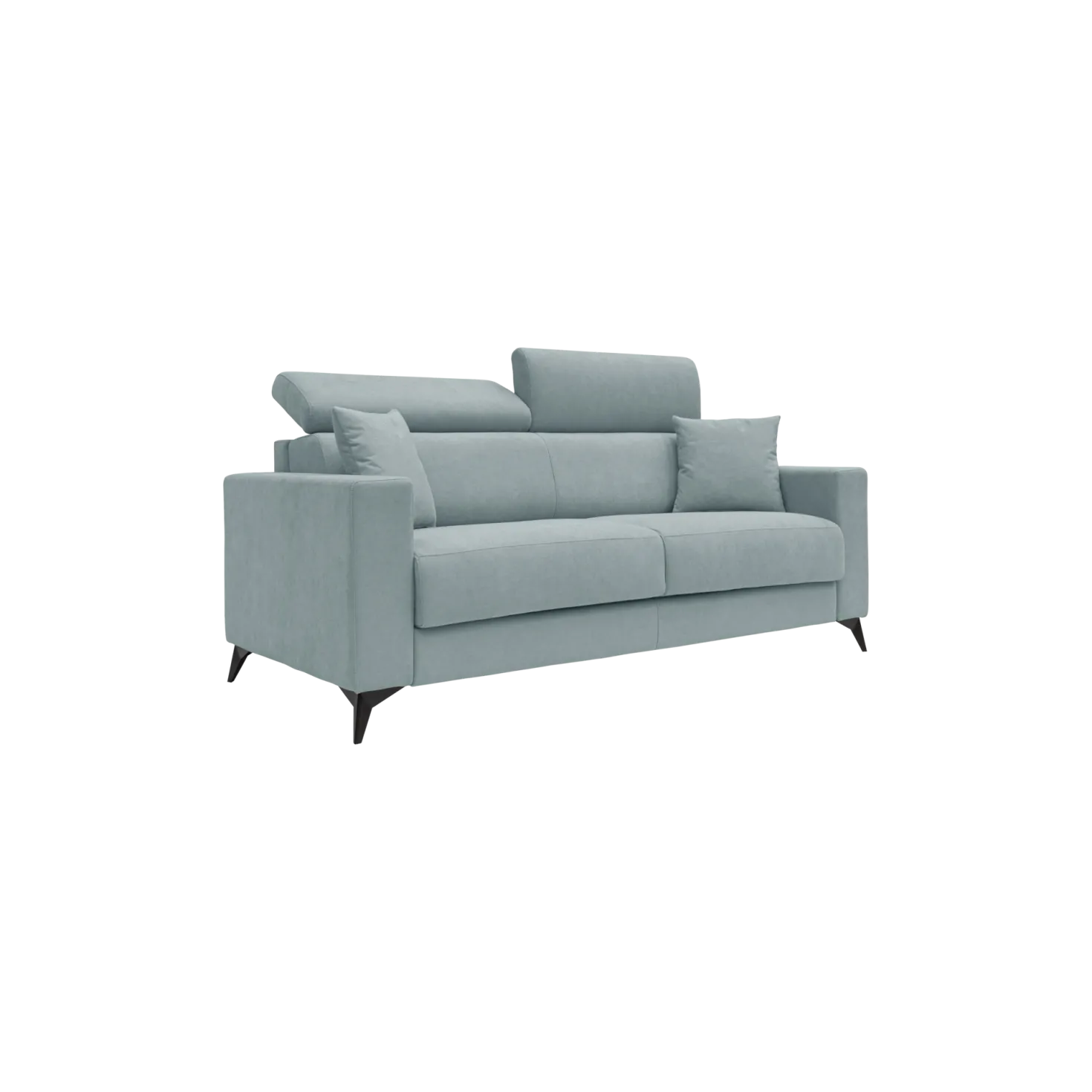 Canapé convertible tissu recyclé déhoussable Alden