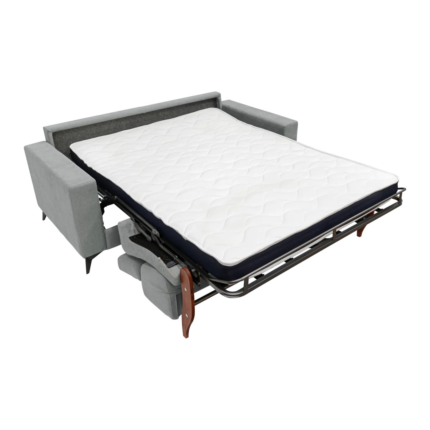 Canapé convertible tissu recyclé déhoussable Alden