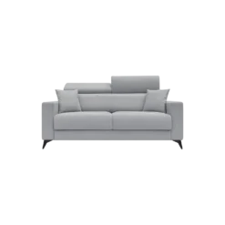Canapé convertible tissu recyclé déhoussable Alden