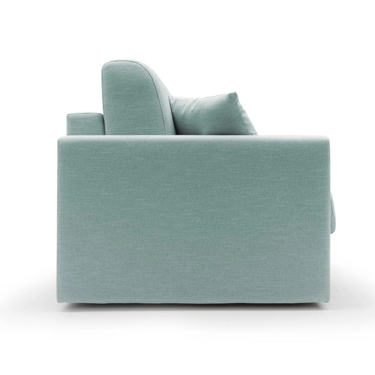 Canapé convertible tissu recyclé déhoussable Aubin