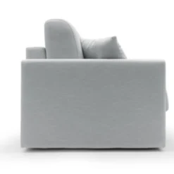 Canapé convertible tissu recyclé déhoussable Aubin