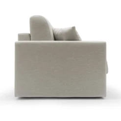 Canapé convertible tissu recyclé déhoussable Aubin