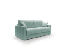 Canapé convertible tissu recyclé déhoussable Aubin