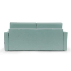 Canapé convertible tissu recyclé déhoussable Aubin