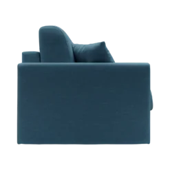 Canapé convertible tissu recyclé déhoussable Aubin