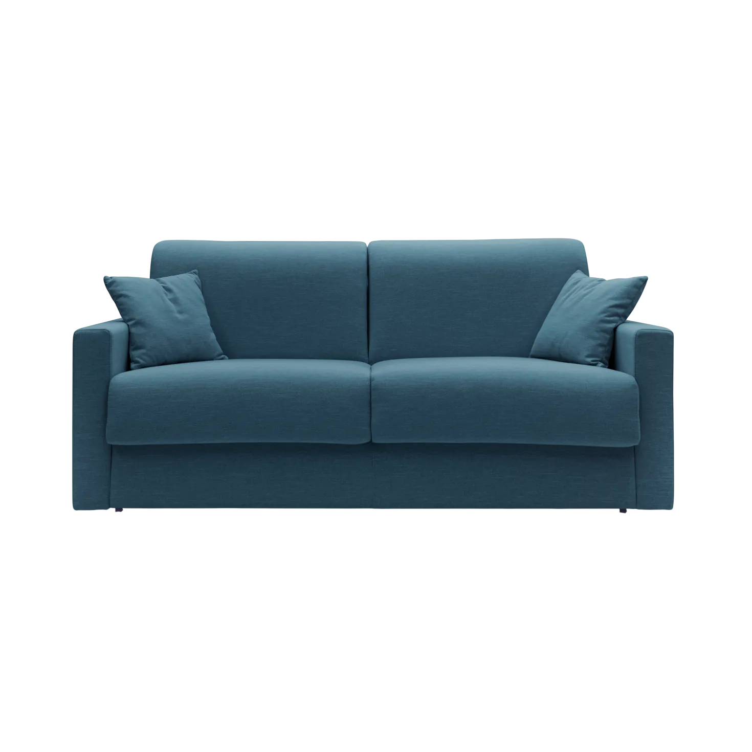 Canapé convertible tissu recyclé déhoussable Aubin
