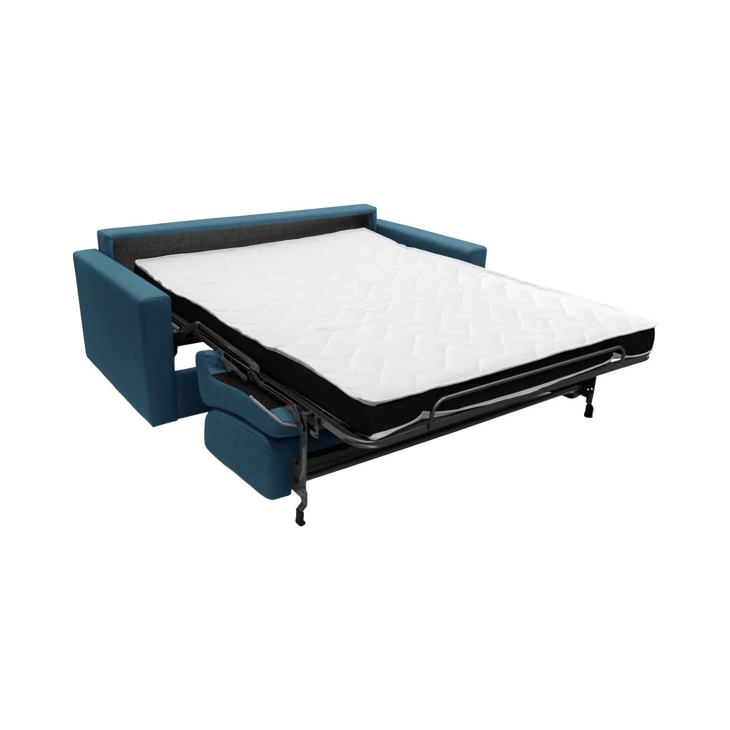 Canapé convertible tissu recyclé déhoussable Aubin