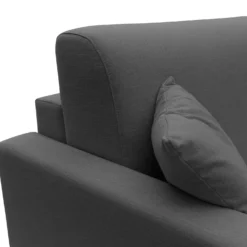 Canapé convertible tissu recyclé déhoussable Aubin
